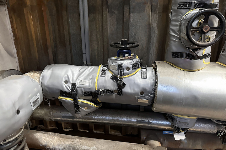 bontható hőszigetelés gőzrendszer szerelvény